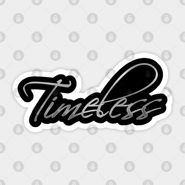 Timeless Sticker by Sinmara